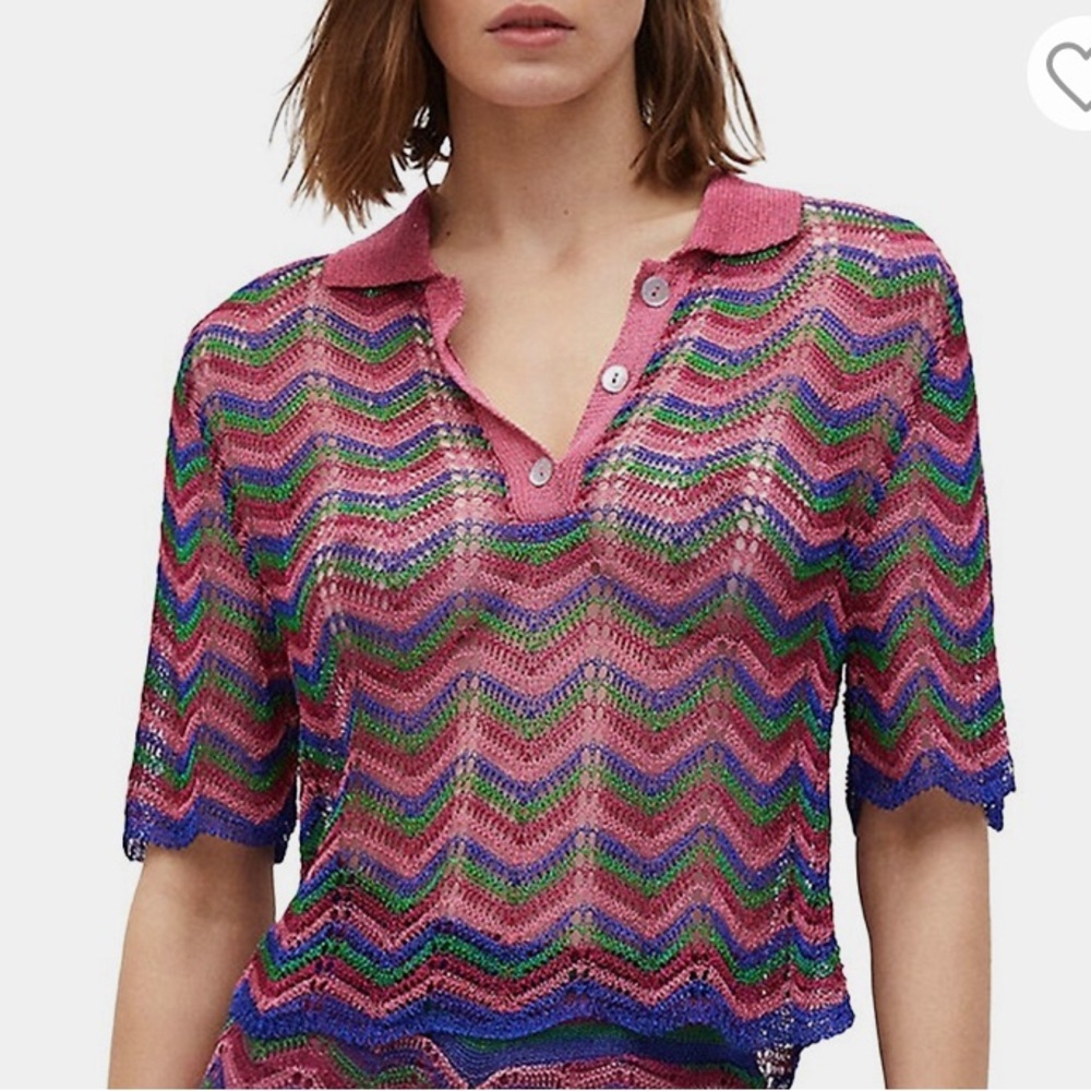 Mango Knit Polo
